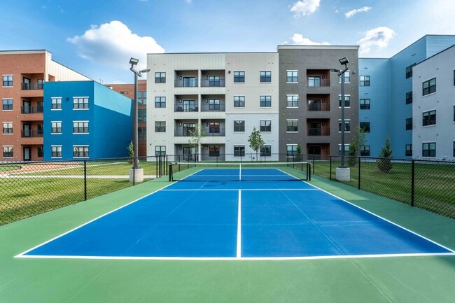 Elevate your lifestyle at Union Mill with our state-of-the-art tennis courts, perfect for both casual players and serious athletes. Embrace an active community and stylish living. Schedule your tour today to see it all in person!