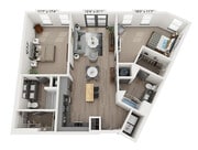The-Taft-2-Bed-Floor-Plan-Woodburn
