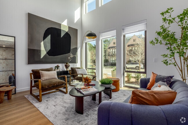 2BR, 2.5BA - 1,620SF - Living Room