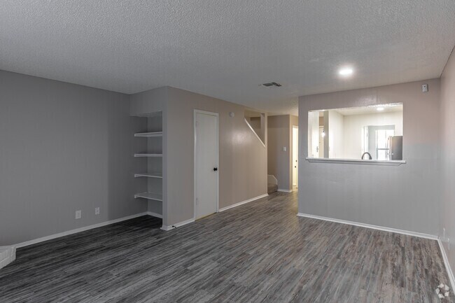 2BR, 2.5BA - 1,094SF - Living Room - Hemingway House Apartments