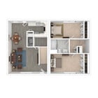 Two Bedroom Townhome