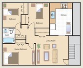 3BR/1BA