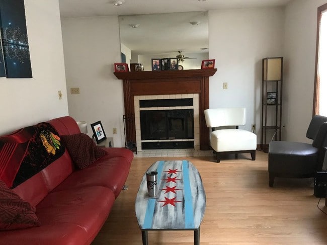 LR with fireplace - 2738 Dartmouth Dr