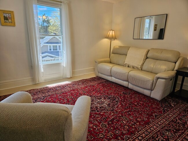 Power Leather Reclining Sofa - 11 Circle St Unit #2