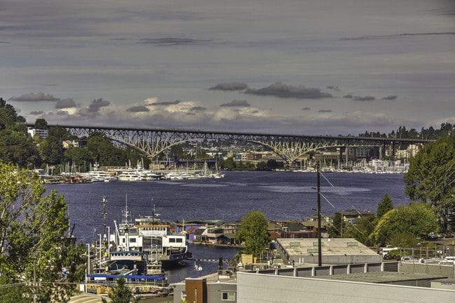 View of Aurora Bridge
