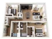 C1 floor plan The Riva