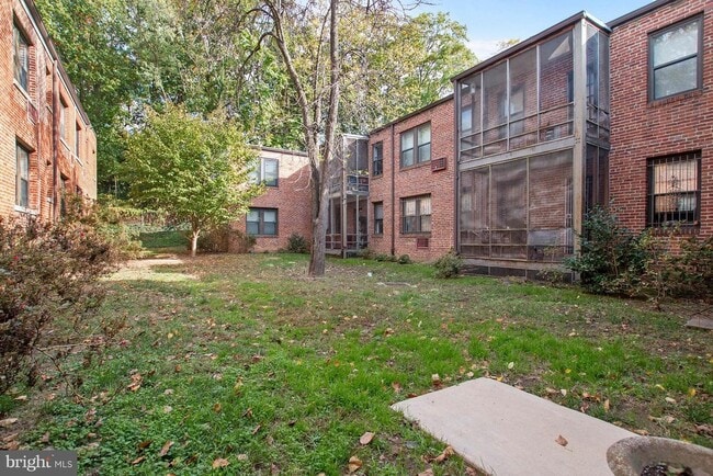 Private, enclosed courtyard for residents - 3719 12th St NE Unit 202
