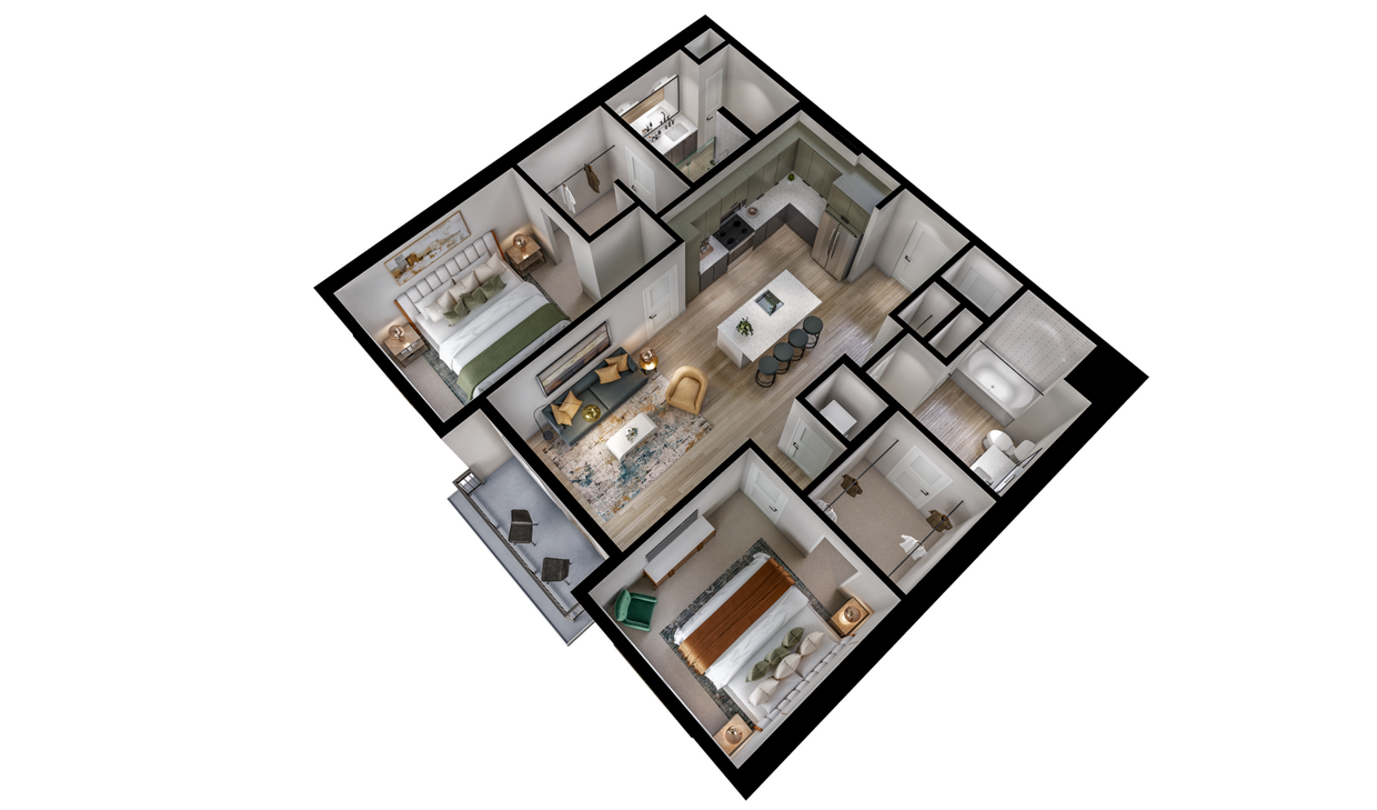 Floor Plan - B1 (South)