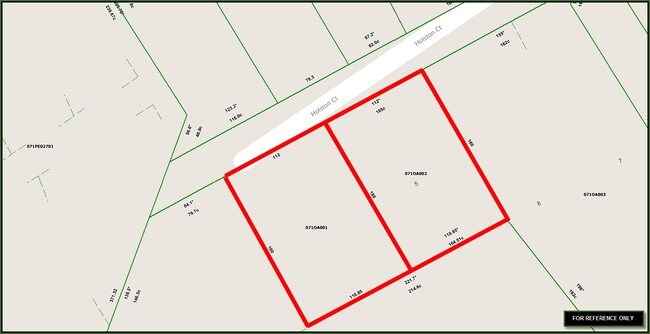 Tax Map - Holston Court Apartments & Duplex, 12 Units