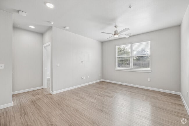 2BR, 2BA - 1,190SF - Living Room - 55 Fifty at Northwest Crossing