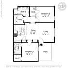2BR/2BA