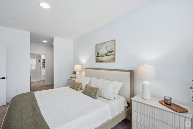 2BR, 2BA - 1,155SF - Primary Bedroom/ Closet