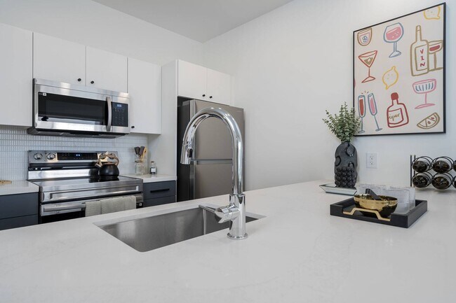 Kitchen Appliances and Sink