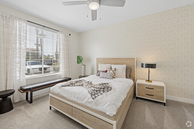 Versilia - 2BR, 2BA - 1,206SF - Primary Bedroom - Canterra