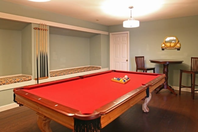 Billiards room
