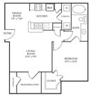 Cozy One Bedroom