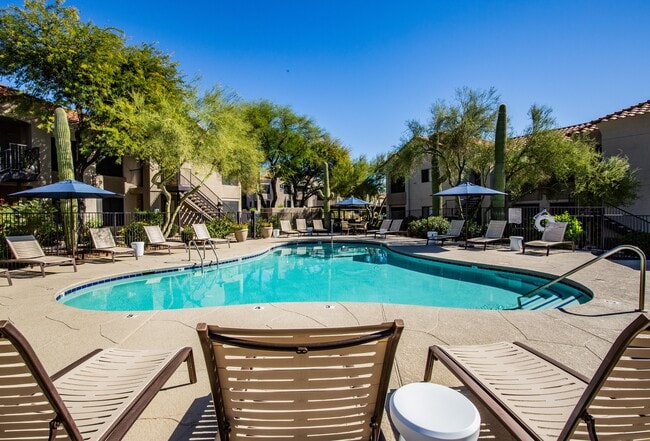 Crystal Clear Swimming Pool with Sundeck