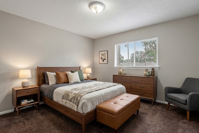 Staged Bedroom