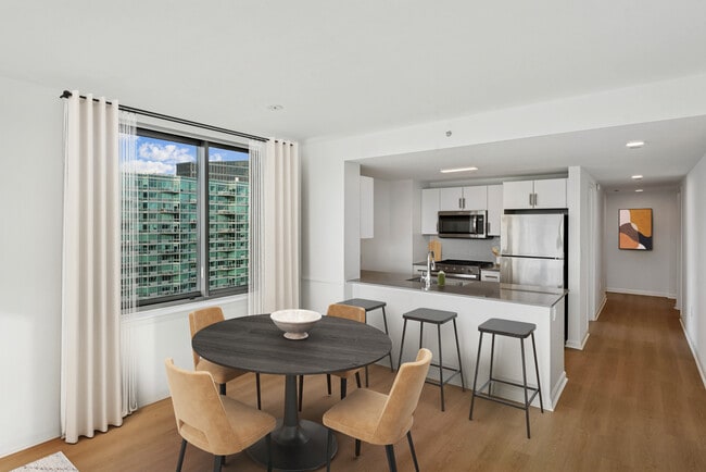 Renovated Package I kitchen and dining room