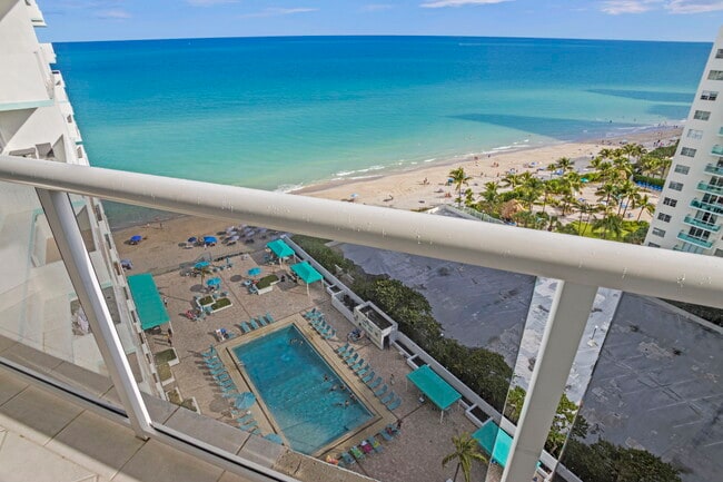 Balcony View - 3725 S Ocean Dr Unit 1610