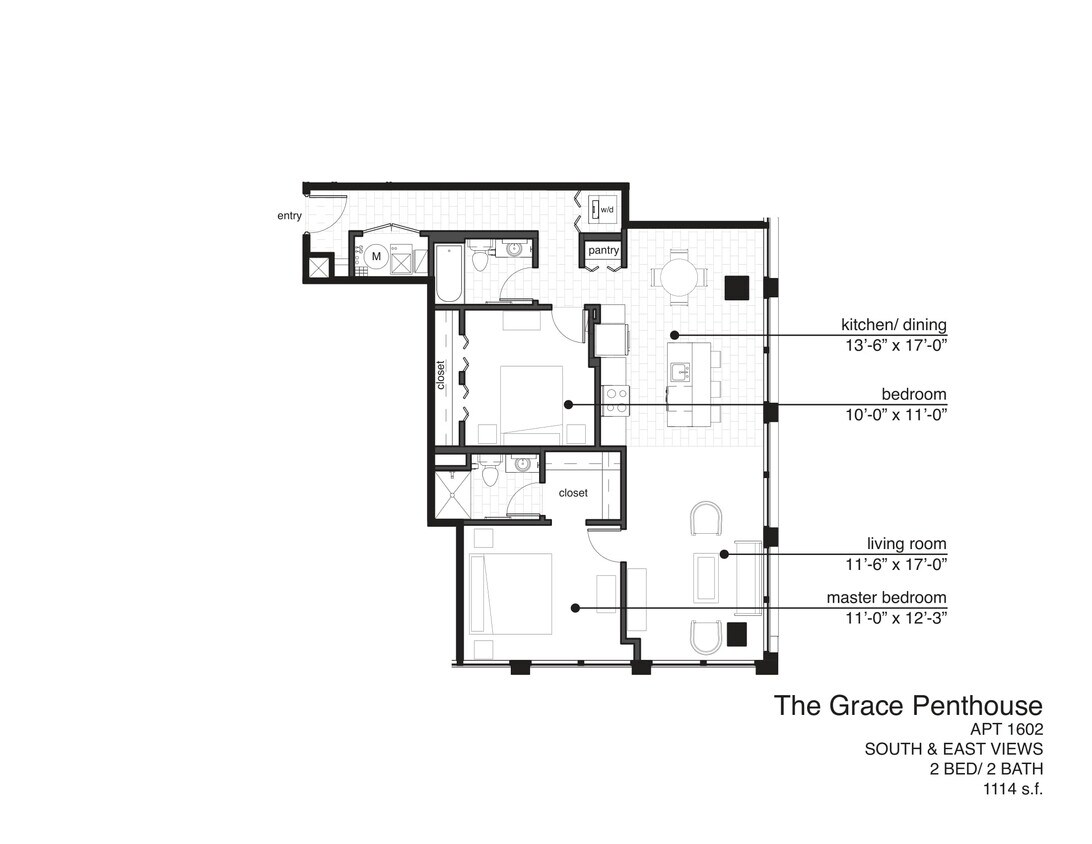 Floor Plan - Grace Penthouse