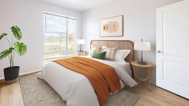 Bedroom with Hard Surface Flooring - Pacific Place