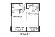 S-3 1 Bedroom
