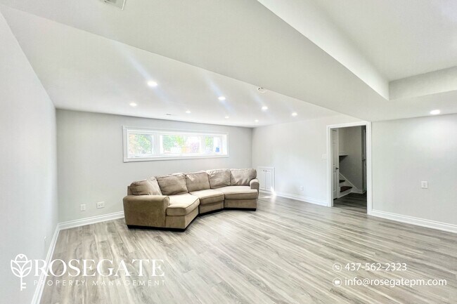 Photo - Bright 1-Bedroom Basement Unit in Kitchene... Unit 2