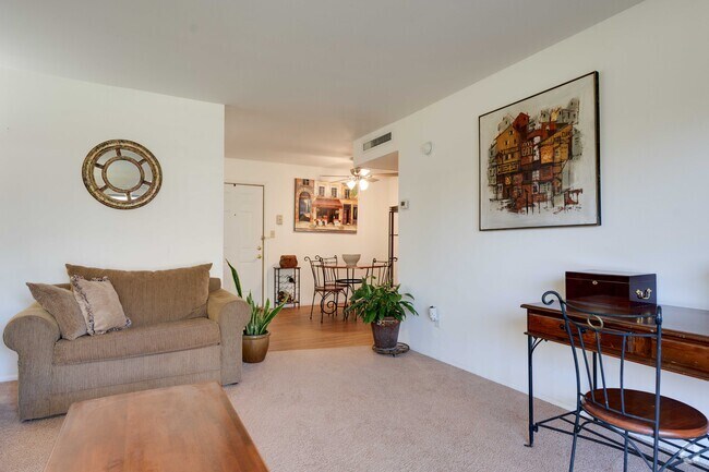 2BR, 1BA - Living Room
