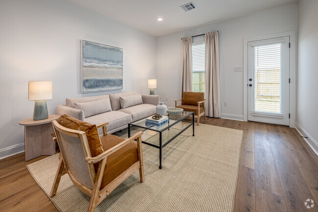 The Birch 2BR, 2BA - 1,100SF - Living Room