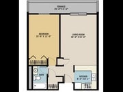 1BR/1BA