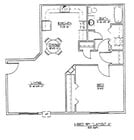 Terrace Pointe 1 Bed Garden Level