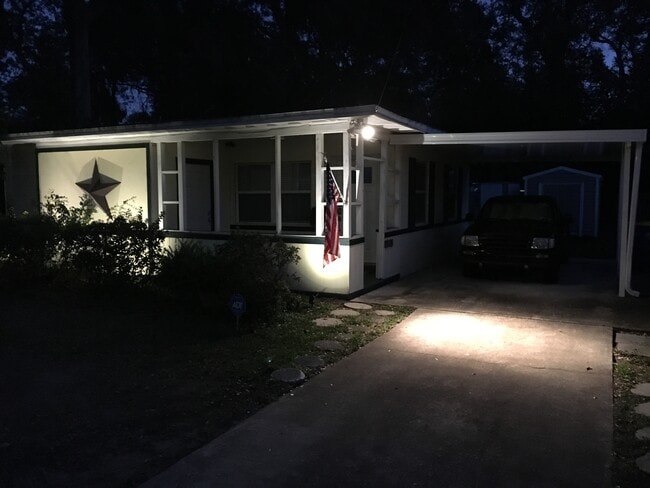 Night shot of front - landscape lights!