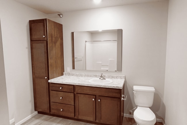 Spacious Bathrooms
