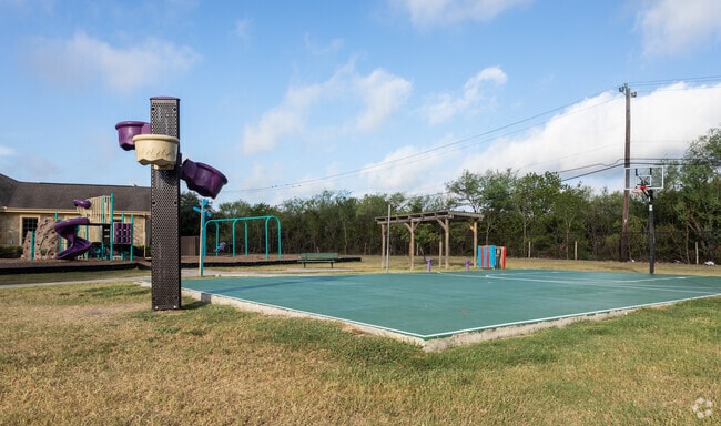Playground & Basketball Court