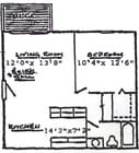 1BR/1BA