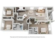 3x2 Floor Plan