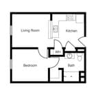 The Audrey: 1 Bed - 1 Bath