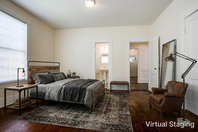 virtually staged photo