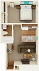 Plan I - furnished