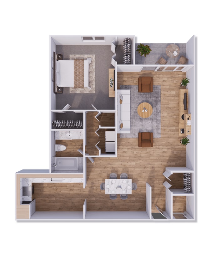 Floor Plan - South A3