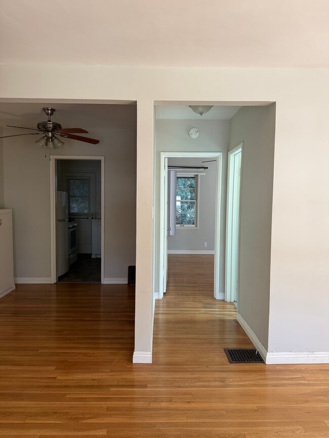 dining space and hall - 442 S Euclid Ave