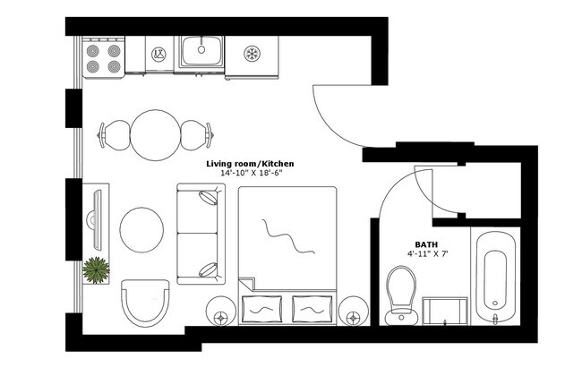 Photo - 47 W 71st St Unidad 3R