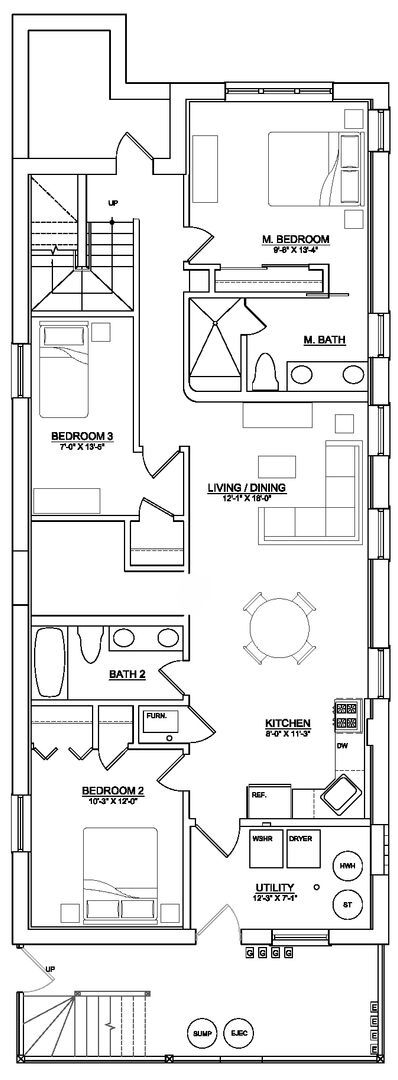 Photo - Bucktown: Fully furnished gorgeous 3 Bed, 2 Bath Condo Unit 0