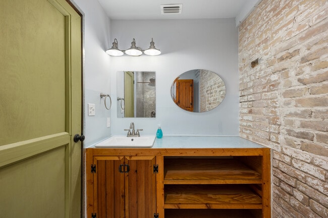 Master bath vanity