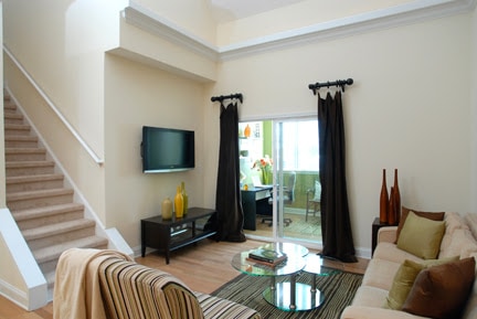 Living Room - City Central Condos