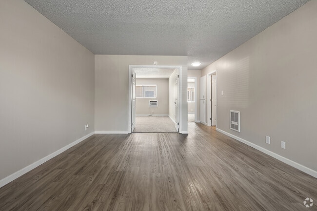 2BD, - 1BA - 623SF Living Room