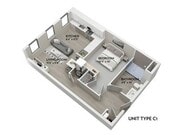 C1 - 608 Sq. Ft.