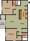 2BR/2BA