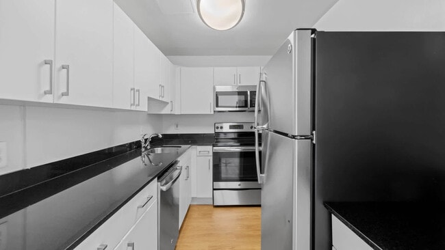 Kitchen with Stainless Steel Appliances